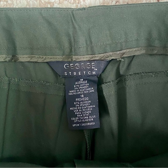 NICE GREEN TROUSER PANTS - SIZE 16 - Picture 6 of 7